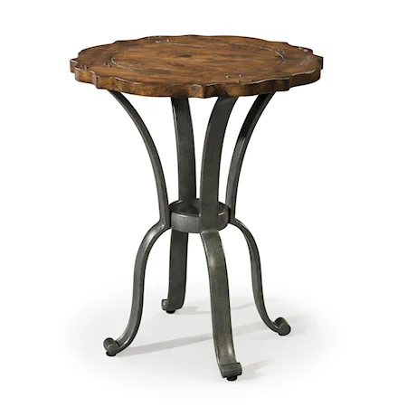 Dormie Round Chairside Table